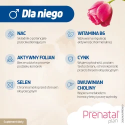 #4 – Prenatal Plan Prenatal Primo, 30 kaps. + Nucleox Primo, 30 kaps. - przygotowanie do ciąży dla kobiet i mężczyzn