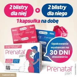 #5 – Prenatal Plan Prenatal Primo, 30 kaps. + Nucleox Primo, 30 kaps. - przygotowanie do ciąży dla kobiet i mężczyzn