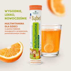 Miniaturka artykułu - #0 Bąbel Multiwitamina dla dzieci, 20 tabl. musujących
