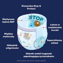 Zdjęcie produktu - #3 Pampers Night Pants 7 Pieluchomajtki dla dzieci, 70 szt.