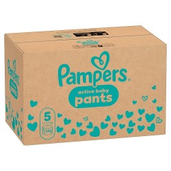 Zdjęcie produktu - #0 Pampers Active Baby Pants 5 Pieluchomajtki dla dzieci, 136 szt.