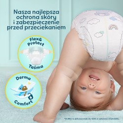 #0 – Zestaw Pampers Premium Care 4 Pieluchy dla dzieci, 2 x 156 szt.