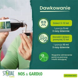 Zdjęcie produktu - #3 Stodal Plants Nos & Gardło, 150 ml