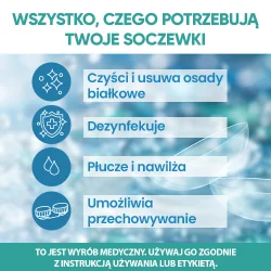 Miniaturka artykułu - #0 Iana All In One Płyn pielęgnacyjny do wszystkich rodzaj&oacute;w soczewek kontaktowych, 360 ml