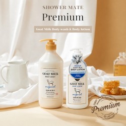 Zdjęcie produktu - #1 Aekyung Showermate Goat Milk Original Żel pod prysznic, 400 ml