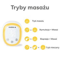 Zdjęcie produktu - #3 Medela Easy Przenośny pojedynczy laktator elektryczny, 1 szt.