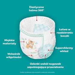 #1 – Zestaw Pampers Active Baby Pants 8 Pieluchomajtki dla dzieci, 2 x 92 szt.