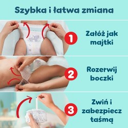 #6 – Zestaw Pampers Premium Care Pants 5 Pieluchomajtki dla dzieci, 2 x 80 szt.
