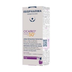Zdjęcie produktu - #0 ISISPHARMA Cicapro Cream SPF50+ Krem regenerujący do sk&oacute;ry podrażnionej, 40 ml