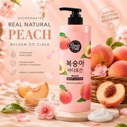 Zdjęcie produktu - #2 Aekyung Showermate Peach Balsam do ciała o zapachu brzoskwini, 500 ml