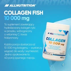 Miniaturka artykułu - #1 Allnutrition Collagen 10 000 mg Mango Kolagen, 480 g