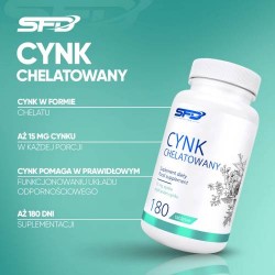 Zdjęcie produktu - #3 SFD Cynk chelatowany, 180 tabl.