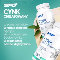 Zdjęcie produktu - #4 SFD Cynk chelatowany, 180 tabl.