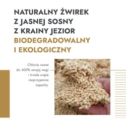 Miniaturka artykułu - #1 AnimaxKot Golden Line Żwirek zbrylający pałeczki 3 mm, 7 l