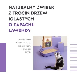 Miniaturka artykułu - #1 AnimaxKot Żwirek zbrylający o zapachu lawendy, 20 l