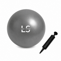 Zdjęcie produktu - #0 Line Sport Piłka rehabilitacyjna do ćwiczeń z pompką, 22 cm, szara