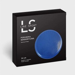 Zdjęcie produktu - #0 Line Sport Poduszka sensoryczna z pompką dysk sensomotoryczny niebieski