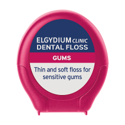 Zdjęcie produktu - #0 Elgydium Clinic Dental Gum Nić dentystyczna do wrażliwych dziąseł, 50 m