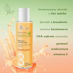 Zdjęcie produktu - #3 AVA Ritual with Matcha 3 Milky Toner z efektem glow przywraca prawidłowe pH sk&oacute;ry, 50 ml