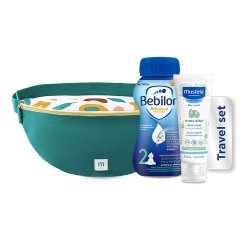 Zdjęcie produktu - #0 Zestaw Bebilon Profutura Cesar Biotik 2 Mleko następne po 6. miesiącu, 3 x 800 g + Travel Set