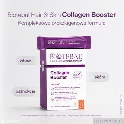 #0 – Biotebal Hair & Skin Collagen Booster o smaku brzoskwiniowym, 30 sasz.