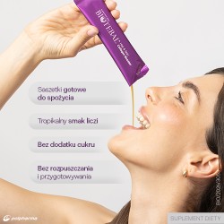 #4 – Biotebal Hair & Skin Collagen Booster o smaku liczi, 30 sasz.