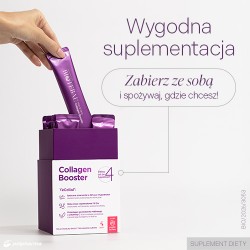 #5 – Biotebal Hair & Skin Collagen Booster o smaku liczi, 30 sasz.