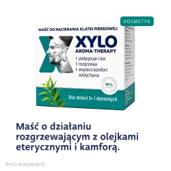#0 – Xylo Aroma-Therapy Maść do nacierania klatki piersiowej, 50 ml