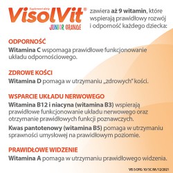 Zdjęcie produktu - #3 VISOLVIT ORANGE JUNIOR - 10 saszetek