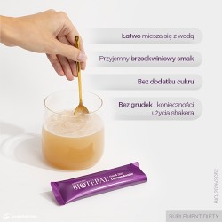 #4 – Zestaw Biotebal Hair & Skin Collagen Booster o smaku brzoskwiniowym, 2 x 30 sasz.