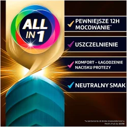 Miniaturka artykułu - #0 Corega Power Max Supreme Allin1 Krem mocujący do protez zębowych neutralny smak, 40 g