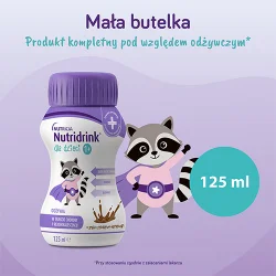 #4 – Nutridrink dla dzieci smak czekoladowo karmelowy, 4 x 125 ml