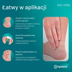 #4 – Compeed Plastry na pęcherze średnie, 5 szt.