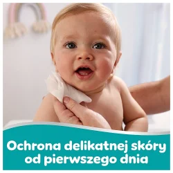 #4 – Pampers Aqua 99% Water Chusteczki nawilżane dla dzieci, 15 x 60 szt.
