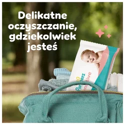 #4 – Pampers Sensitive Chusteczki nawilżane dla dzieci, 20 x 80 szt.
