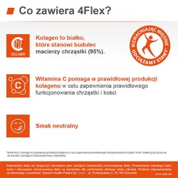 Zdjęcie produktu - #4 4Flex, 30 sasz. - kolagen w proszku