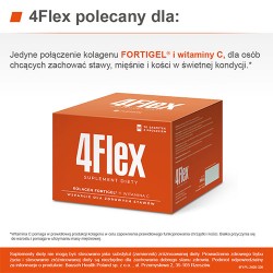 Zdjęcie produktu - #6 4Flex, 30 sasz. - kolagen w proszku
