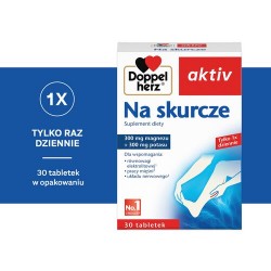 Zdjęcie produktu - #0 DOPPELHERZ AKTIV Na skurcze - 30 tabletek