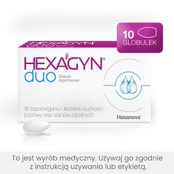 #4 – HEXAGYN DUO - 10 globulek dopochwowych