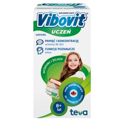 Zdjęcie produktu - #4 VIBOVIT UCZEŃ Witaminy+Żelazo - 30 tabletek 
