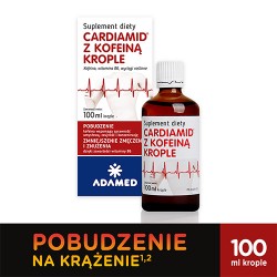 Zdjęcie produktu - #0 CARDIAMID Z KOFEINĄ krople, 100 ml