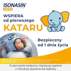 Zdjęcie produktu - #3 ISONASIN SEPTO Krople do nosa, 20 ampułek