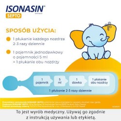 Zdjęcie produktu - #4 ISONASIN SEPTO Krople do nosa, 20 ampułek
