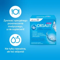Miniaturka artykułu - #1 ORSALIT NUTRIS elektrolity, 10 sasz.