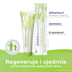 Zdjęcie produktu - #0 Alantandermoline Maść pielęgnacyjna z witaminą F do okolic okołopieluszkowych, 50 g