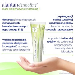 Zdjęcie produktu - #1 Alantandermoline Maść pielęgnacyjna z witaminą F do okolic okołopieluszkowych, 50 g