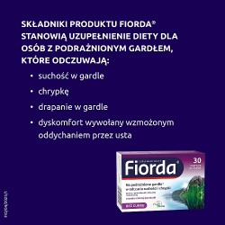Zdjęcie produktu - #2 Fiorda o smaku czarnej porzeczki, 30 pastylek