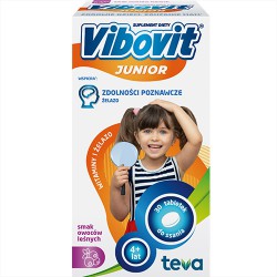 Zdjęcie produktu - #4 VIBOVIT JUNIOR Witaminy+Żelazo, 30 tabl.
