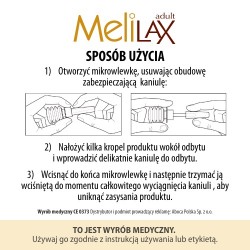Zdjęcie produktu - #3 ABOCA MELILAX dla dorosłych (6 mikrowlewek), 60 g