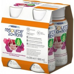 Zdjęcie produktu - #0 RESOURCE 2.0 FIBRE smak owoce leśne - 4 x 200 ml 